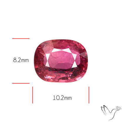 Natural Pink Tourmaline Faceted High Grade Rubellite