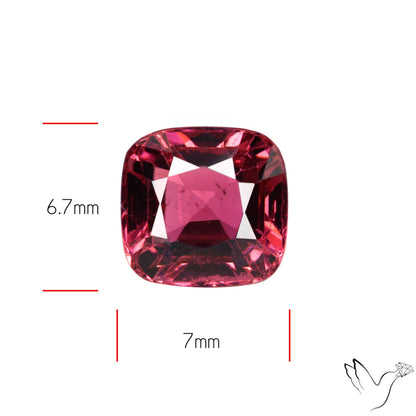 Natural Pink Tourmaline Faceted High Grade Rubellite