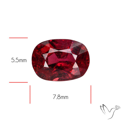 Natural Pink Tourmaline Faceted High Grade Rubellite