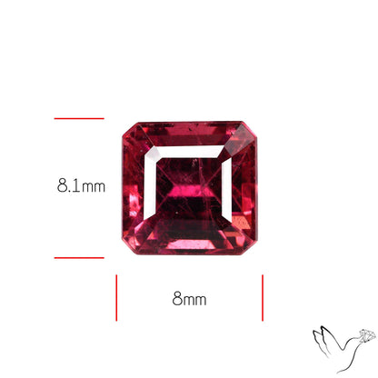 Natural Pink Tourmaline Faceted High Grade Rubellite