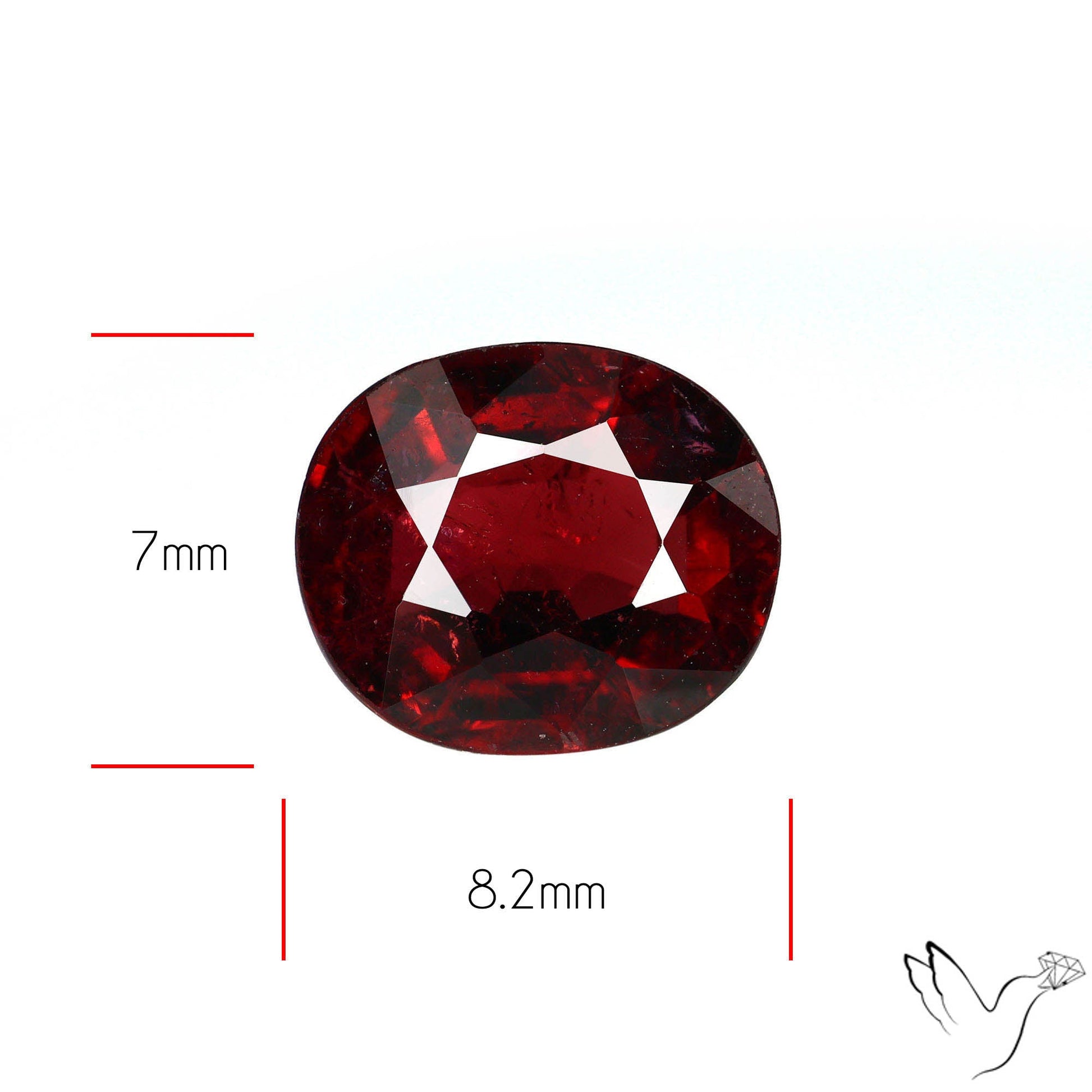 Natural Rubellite Pink Tourmaline Faceted High Grade