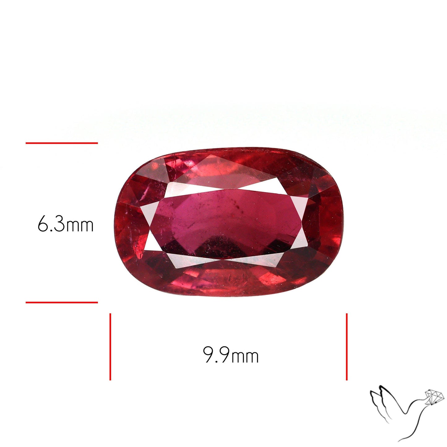 Natural Pink Tourmaline Faceted High Grade Rubellite