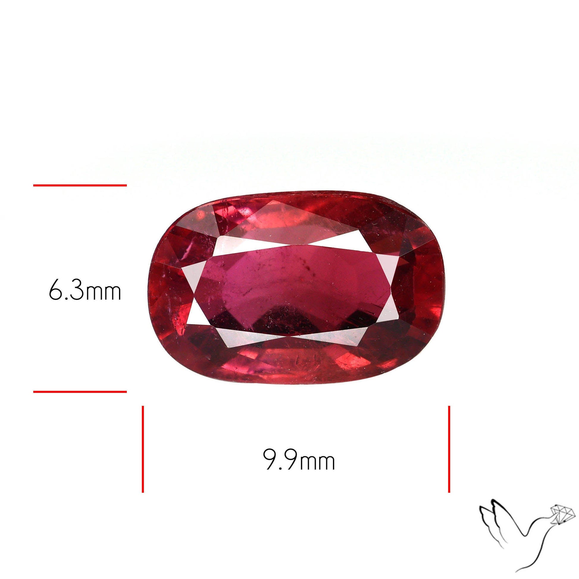 Natural Pink Tourmaline Faceted High Grade Rubellite