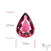 Natural Pink Tourmaline Faceted High Grade Rubellite