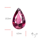 Natural Pink Tourmaline Faceted High Grade Rubellite