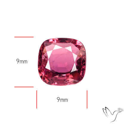 Natural Pink Tourmaline Faceted High Grade Rubellite