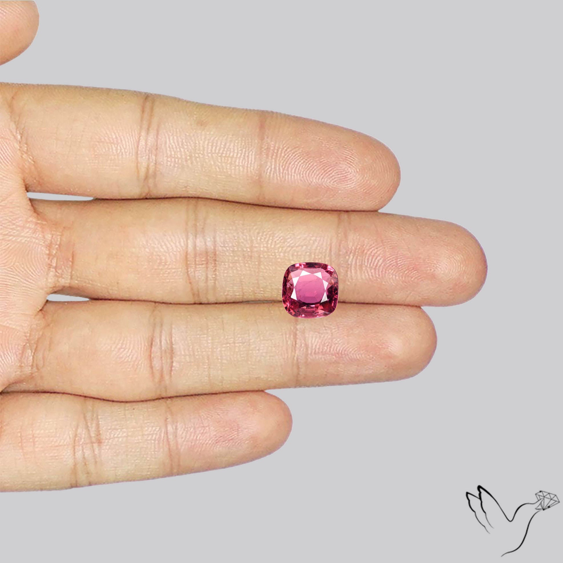 Natural Pink Tourmaline Faceted High Grade Rubellite