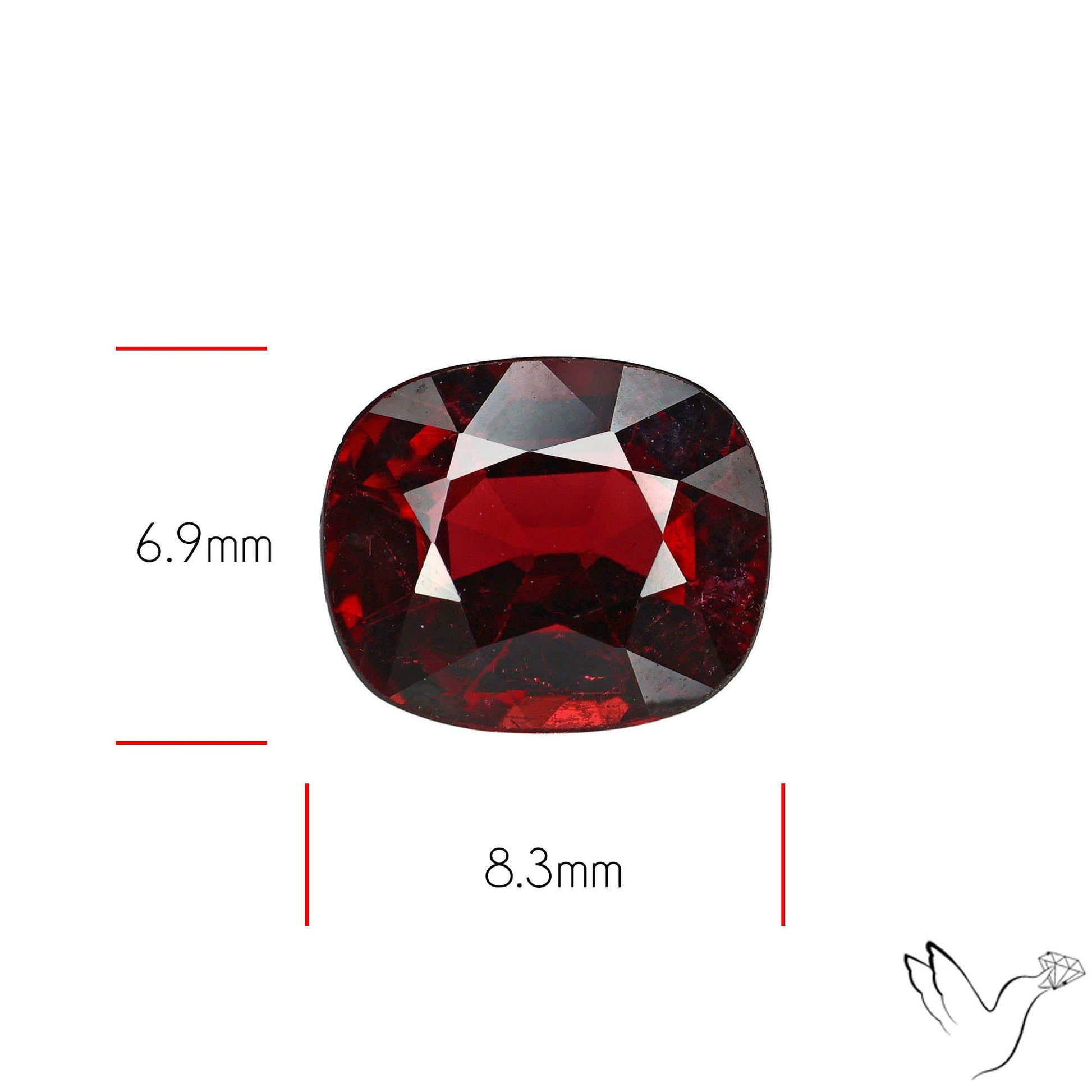 Natural Rubellite Pink Tourmaline Faceted High Grade