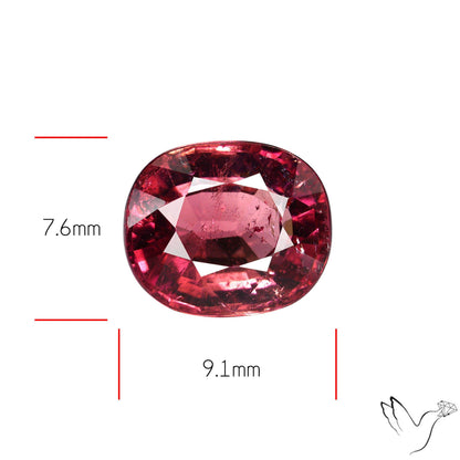 Natural Pink Tourmaline Faceted High Grade Rubellite