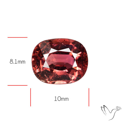 Natural Pink Tourmaline Faceted High Grade Rubellite