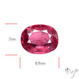 Natural Pink Tourmaline Faceted High Grade Rubellite