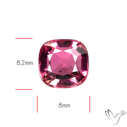 Natural Pink Tourmaline Faceted High Grade Rubellite