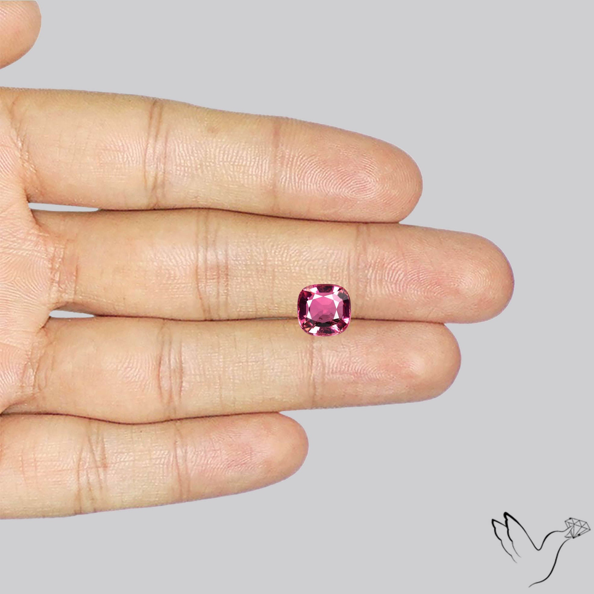 Natural Pink Tourmaline Faceted High Grade Rubellite