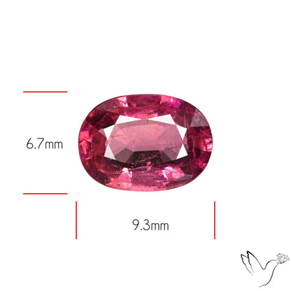 Natural Pink Tourmaline Faceted High Grade Rubellite