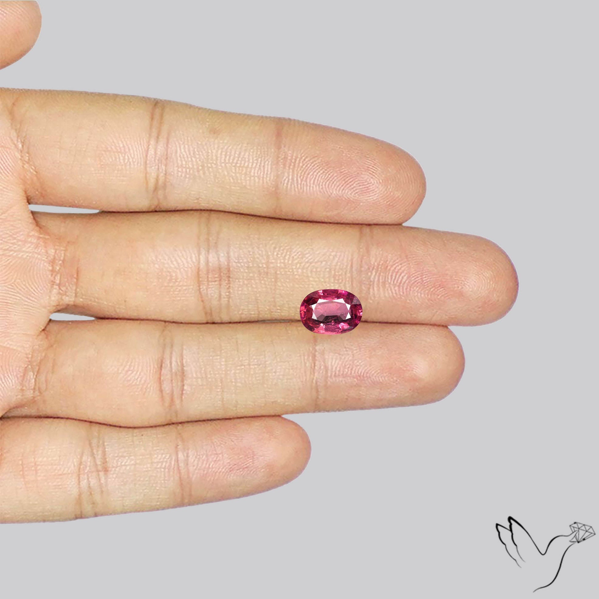 Natural Pink Tourmaline Faceted High Grade Rubellite