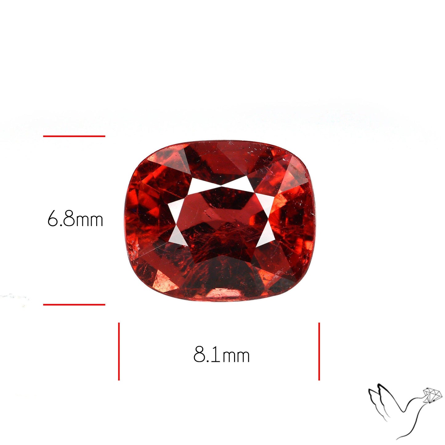 Natural Rubellite Pink Tourmaline Faceted High Grade