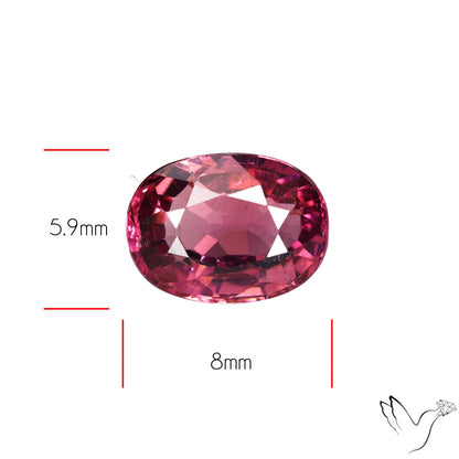 Natural Pink Tourmaline Faceted High Grade Rubellite