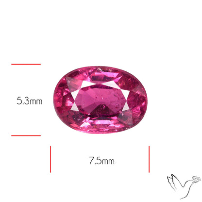 Natural Pink Tourmaline Faceted High Grade Rubellite