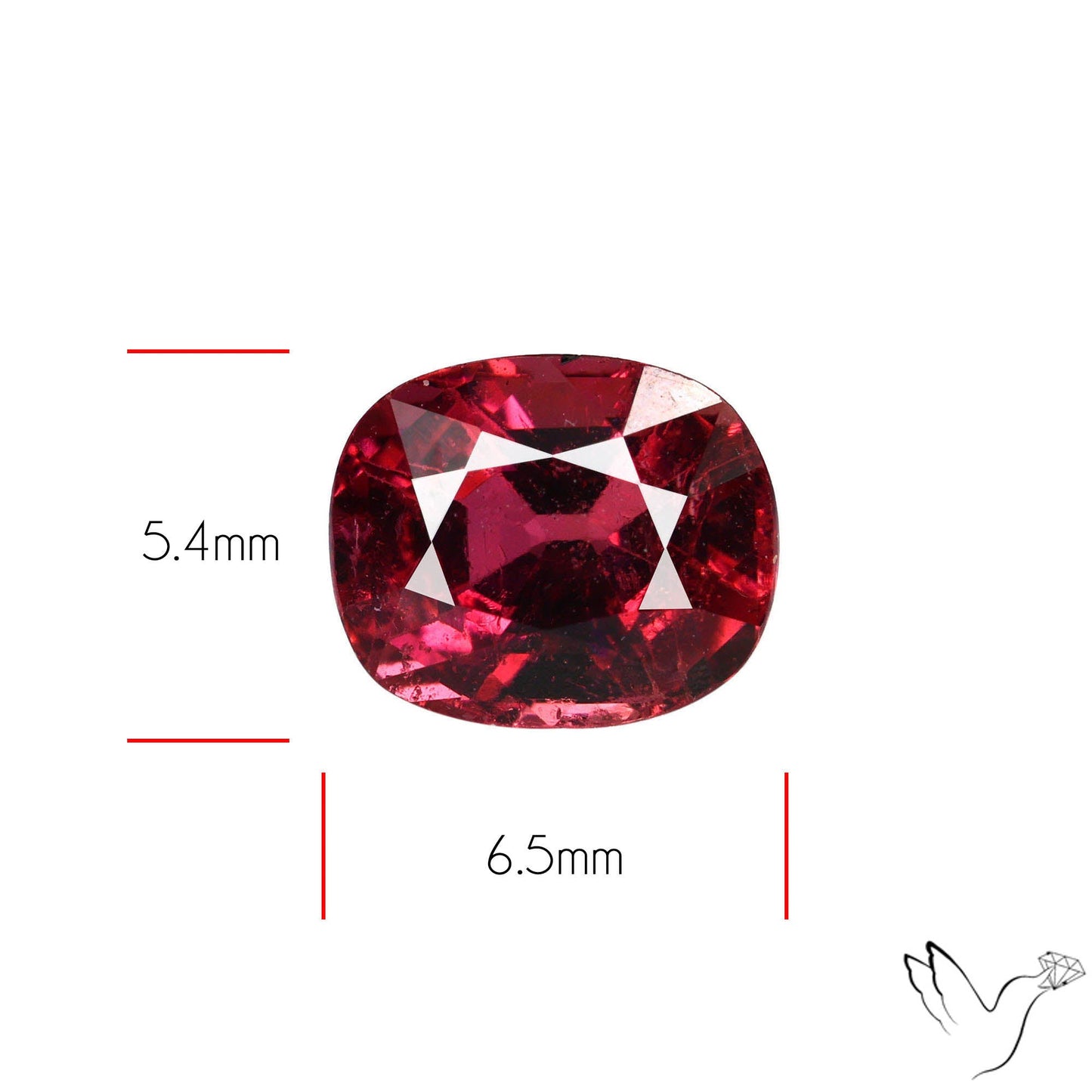 Natural Pink Tourmaline Faceted High Grade Rubellite