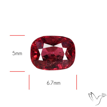 Natural Pink Tourmaline Faceted High Grade Rubellite