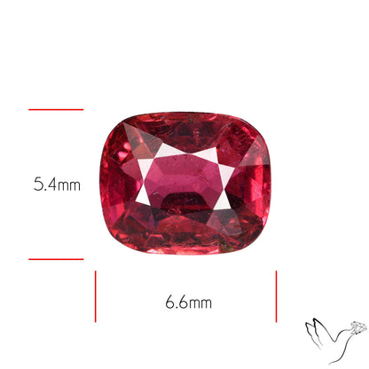 Natural Rubellite Pink Tourmaline Faceted High Grade