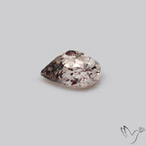 Lepidocrocite In Quartz Faceted