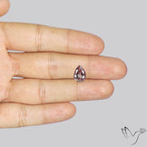 Lepidocrocite In Quartz Faceted