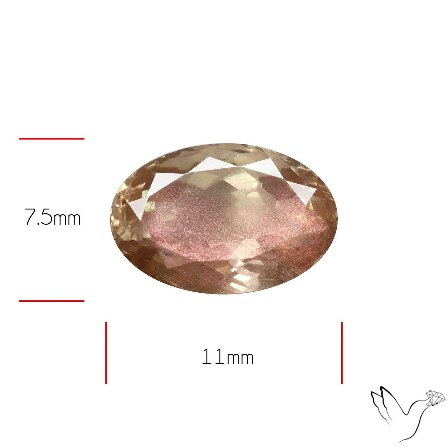 Oregon Schiller Sunstone Faceted