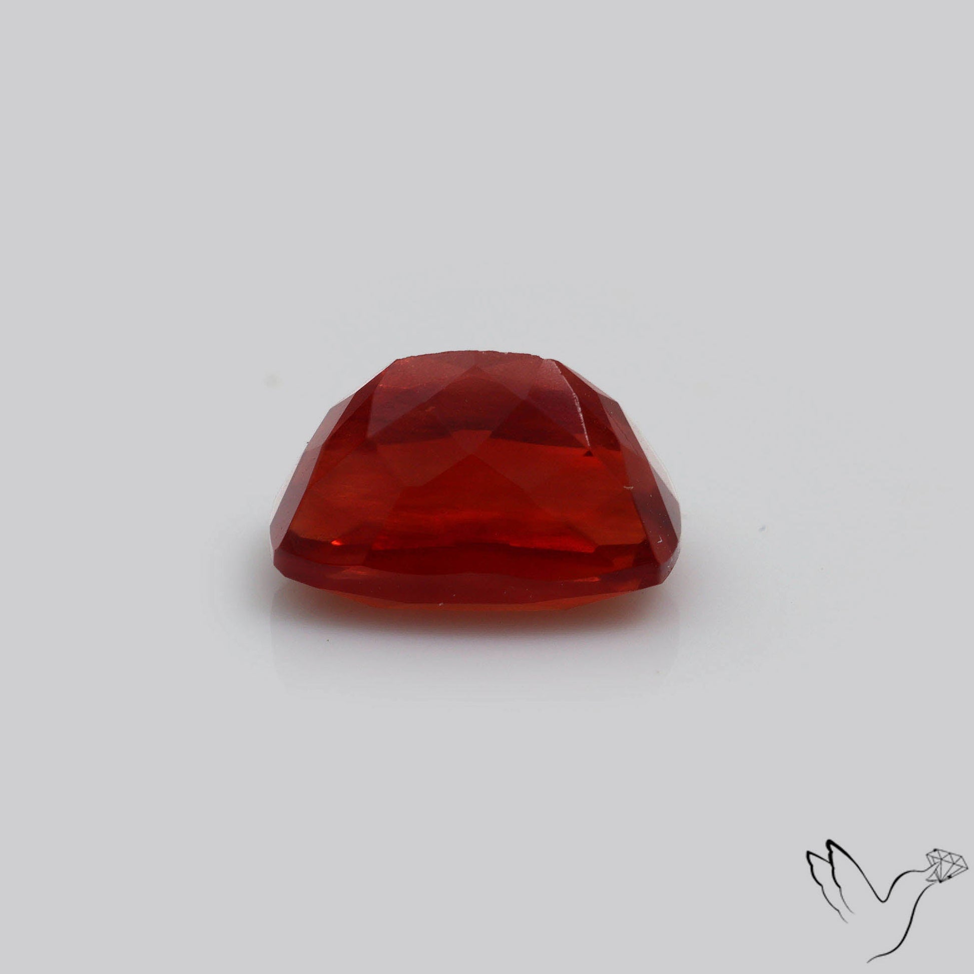 Deep Red Oregon Schiller Sunstone Faceted