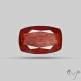 Deep Red Oregon Schiller Sunstone Faceted