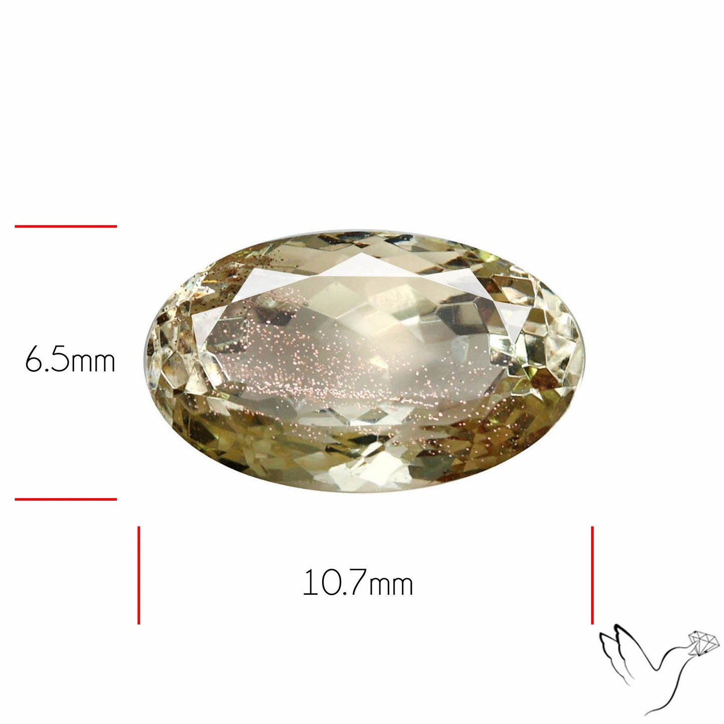 Oregon Schiller Sunstone Faceted