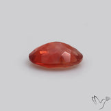 Deep Red Oregon Sunstone Faceted
