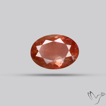 Deep Red Oregon Sunstone Faceted