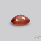 Deep Red Oregon Sunstone Faceted
