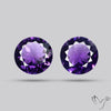AAA Fine Amethysts Faceted Pair