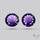 AAA Fine Amethysts Faceted Pair