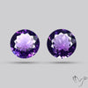 AAA Fine Amethysts Faceted Pair