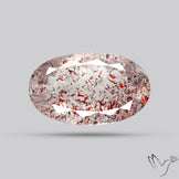 Faceted Lepidocrocite In Quartz