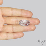 Faceted Lepidocrocite In Quartz