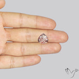 Faceted Lepidocrocite In Quartz
