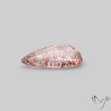 Faceted Lepidocrocite In Quartz