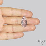 Faceted Lepidocrocite In Quartz