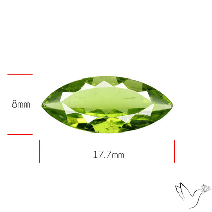 Faceted Peridot Rare Large Sized From Arizona