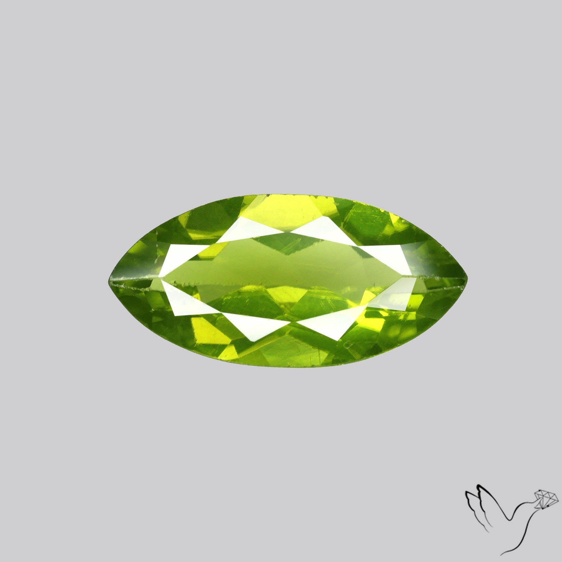 Faceted Peridot Rare Large Sized From Arizona