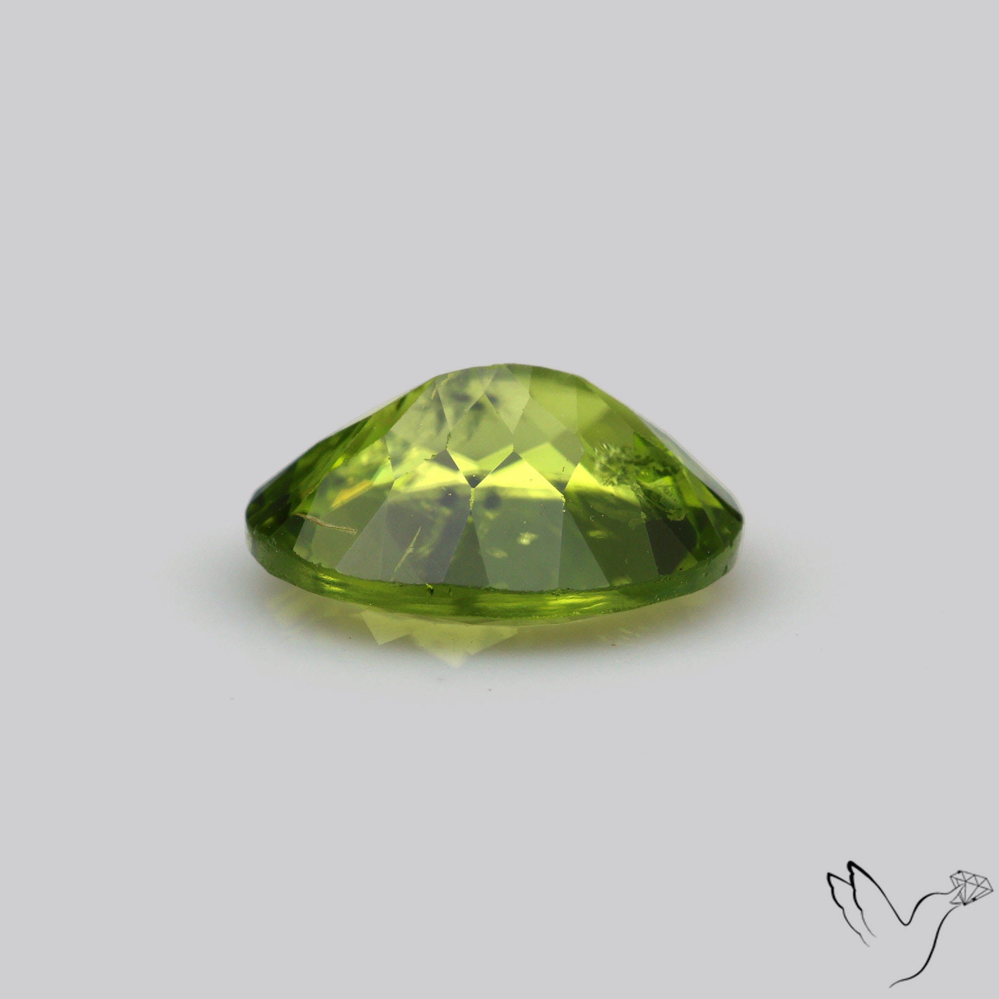 Faceted Peridot Rare Large Sized From Arizona