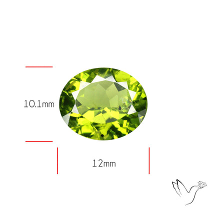 Faceted Peridot Rare Large Sized From Arizona