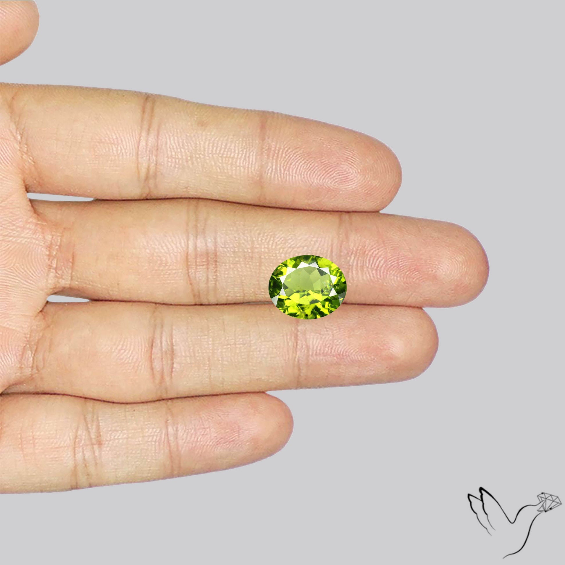 Faceted Peridot Rare Large Sized From Arizona