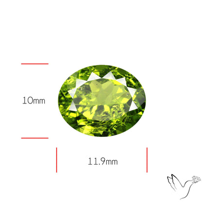 Faceted Peridot Rare Large Sized From Arizona