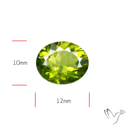 Faceted Peridot Rare Large Sized From Arizona