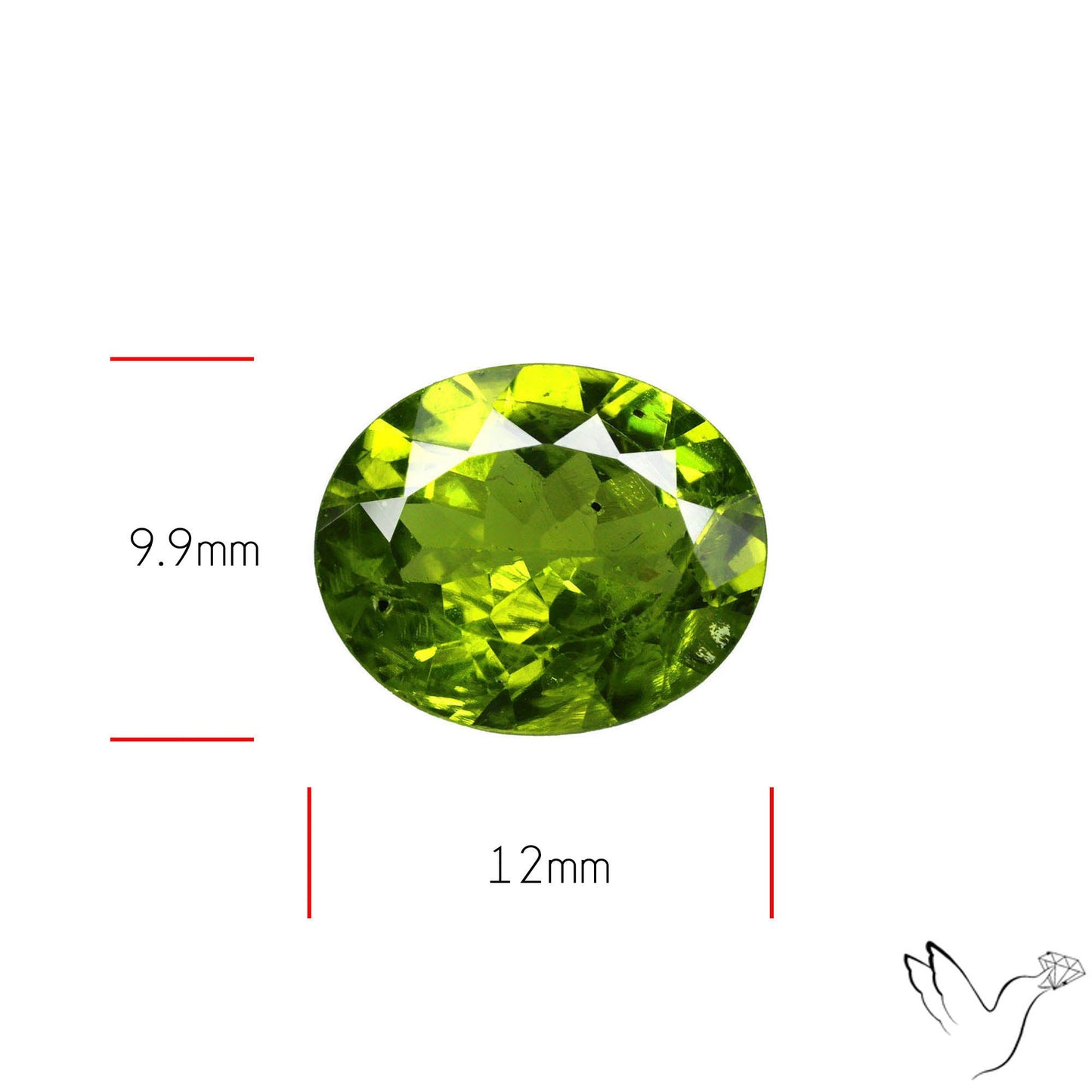 Faceted Peridot Rare Large Sized From Arizona